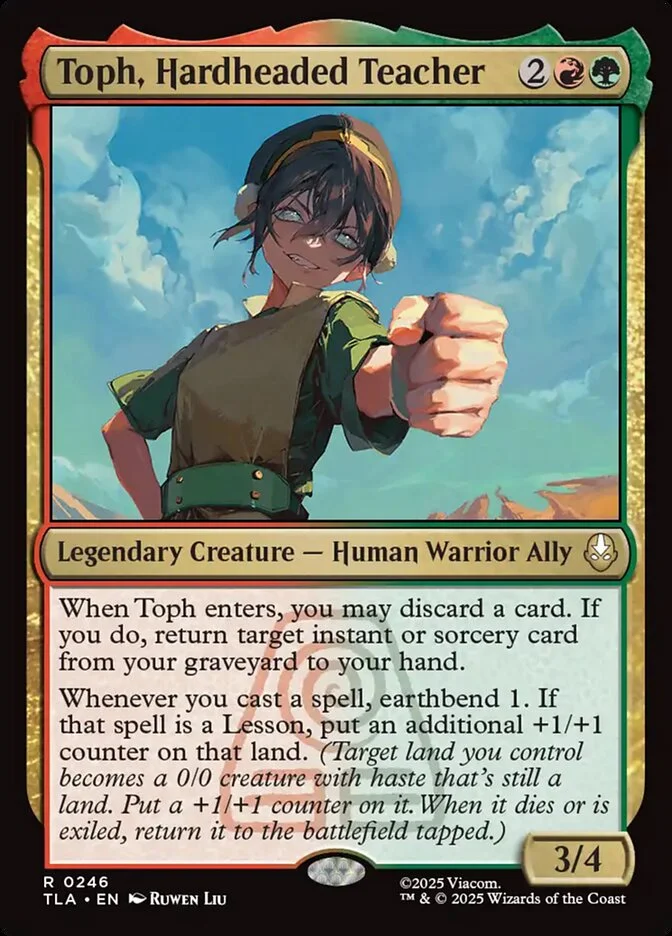 Toph, Hardheaded Teacher 「TLA/246」「EN」