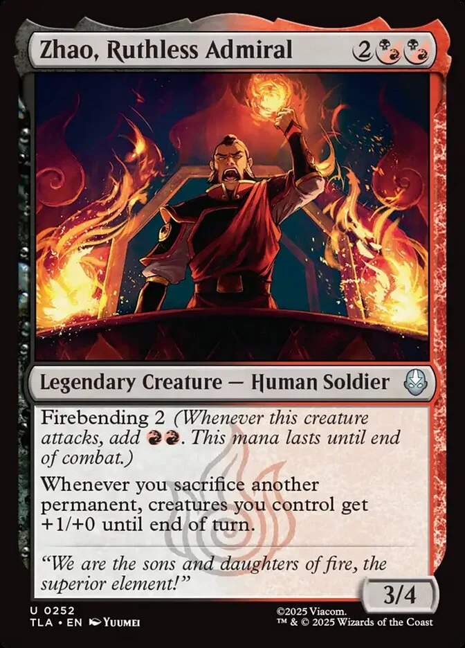 Zhao, Ruthless Admiral 「TLA/252」「EN」