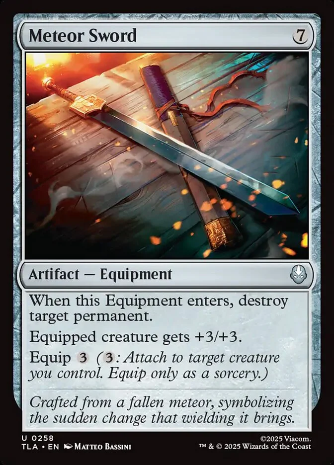 Meteor Sword 「TLA/258」「EN」