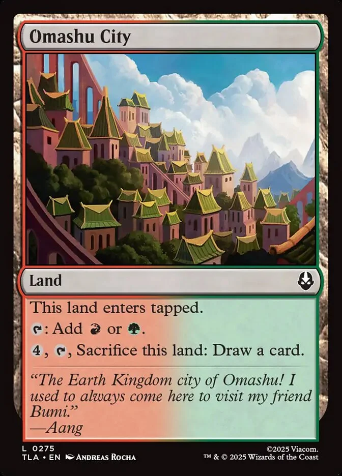 Omashu City 「TLA/275」「EN」