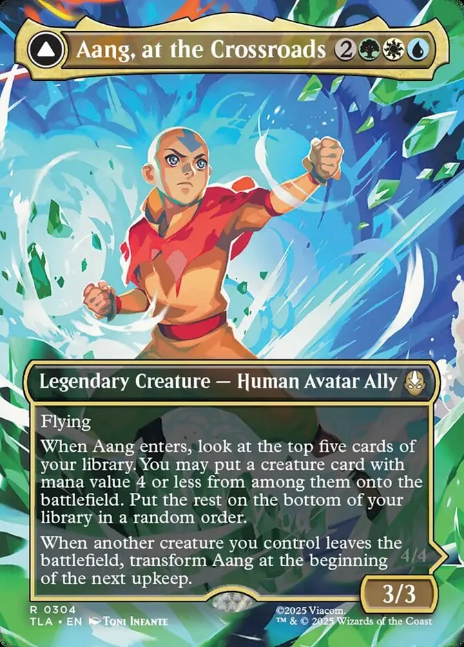 Aang, at the Crossroads // Aang, Destined Savior 「TLA/304」「EN」