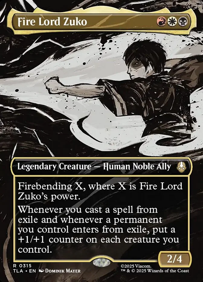 Fire Lord Zuko 「TLA/315」「EN」