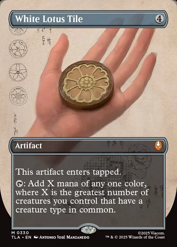 White Lotus Tile 「TLA/330」「EN」