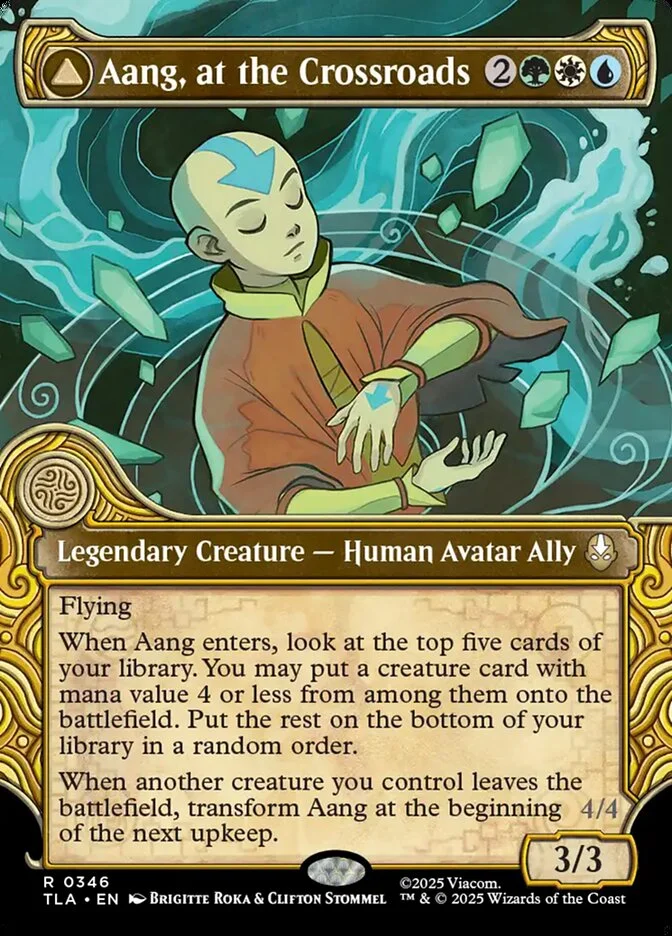Aang, at the Crossroads // Aang, Destined Savior 「TLA/346」「EN」