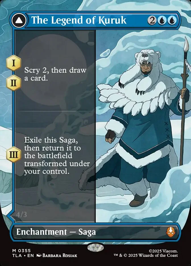 The Legend of Kuruk // Avatar Kuruk 「TLA/355」「EN」