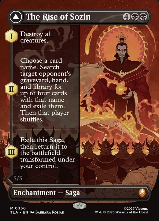 The Rise of Sozin // Fire Lord Sozin 「TLA/356」「EN」
