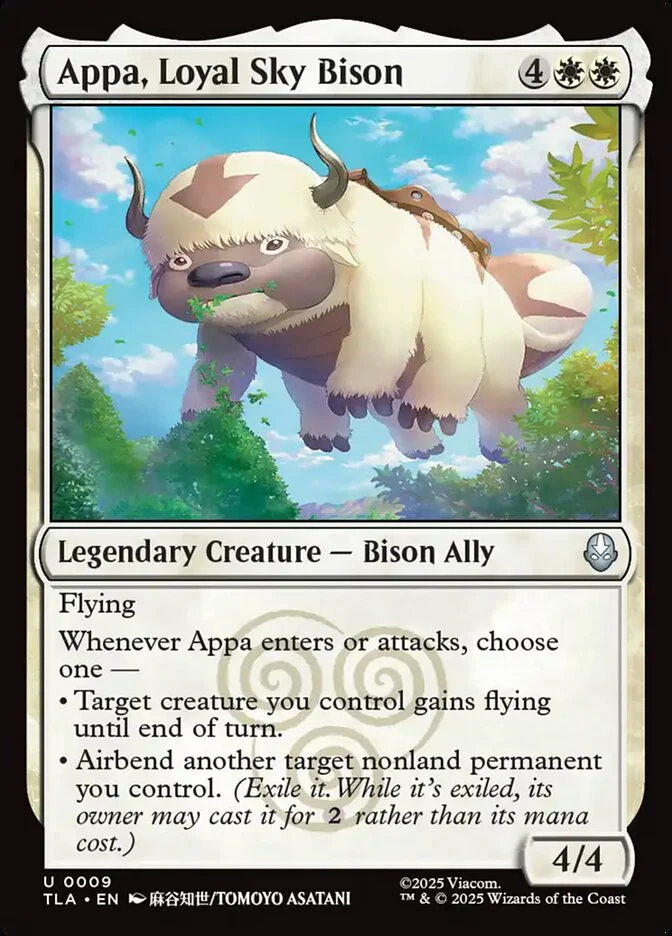 Appa, Loyal Sky Bison 「TLA/9」「EN」