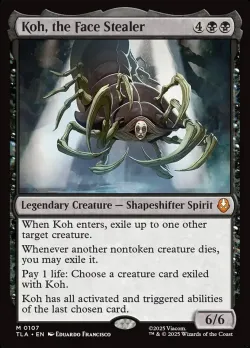 Koh, the Face Stealer #107 · Magic: The Gathering