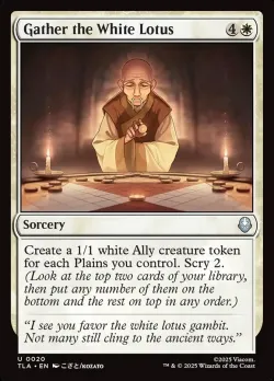 Gather the White Lotus #20 · Magic: The Gathering