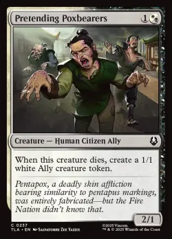 Pretending Poxbearers #237 · Magic: The Gathering