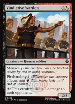 Vindictive Warden #249 · Magic: The Gathering