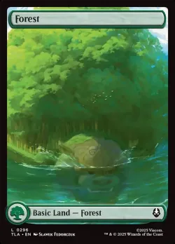 Forest #296 · Magic: The Gathering
