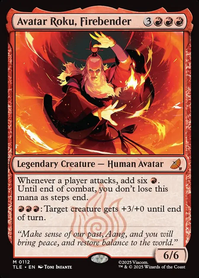 Avatar Roku, Firebender 「TLE/112」「EN」