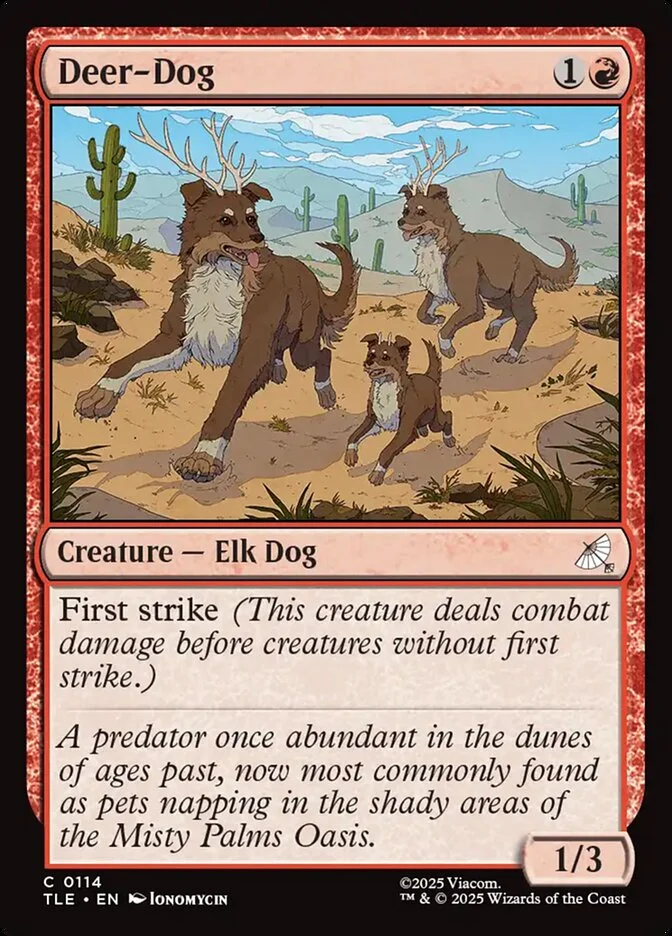 Deer-Dog 「TLE/114」「EN」