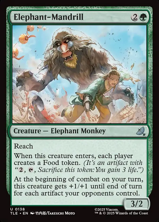 Elephant-Mandrill 「TLE/138」「EN」
