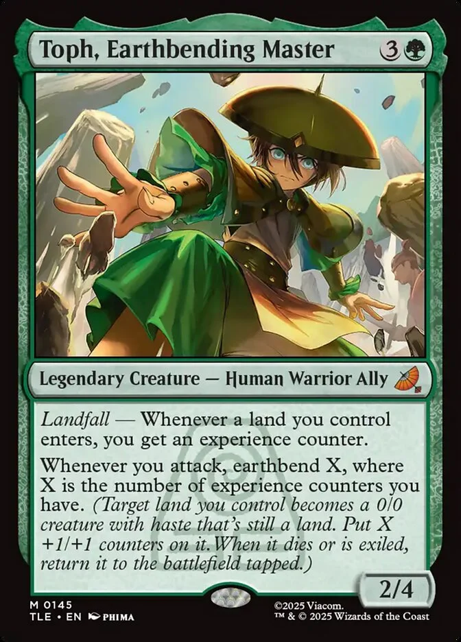 Toph, Earthbending Master 「TLE/145」「EN」