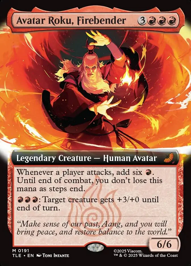 Avatar Roku, Firebender 「TLE/191」「EN」