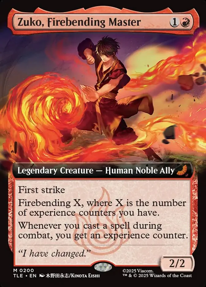 Zuko, Firebending Master 「TLE/200」「EN」