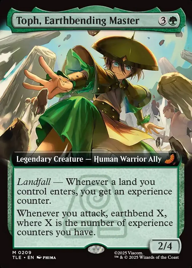 Toph, Earthbending Master 「TLE/209」「EN」