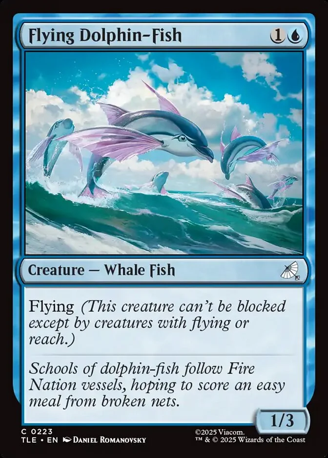 Flying Dolphin-Fish 「TLE/223」「EN」