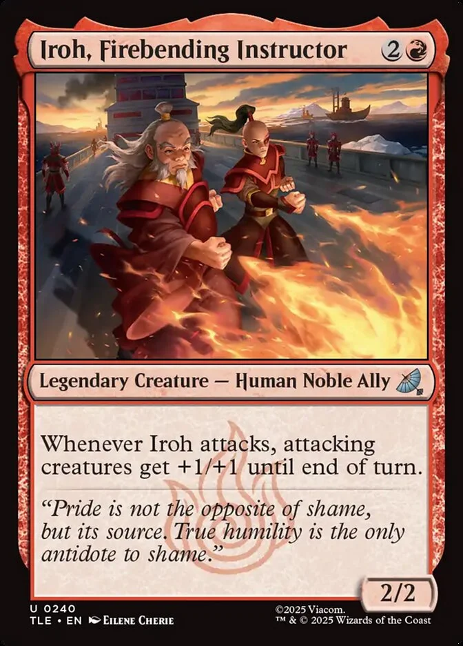 Iroh, Firebending Instructor 「TLE/240」「EN」