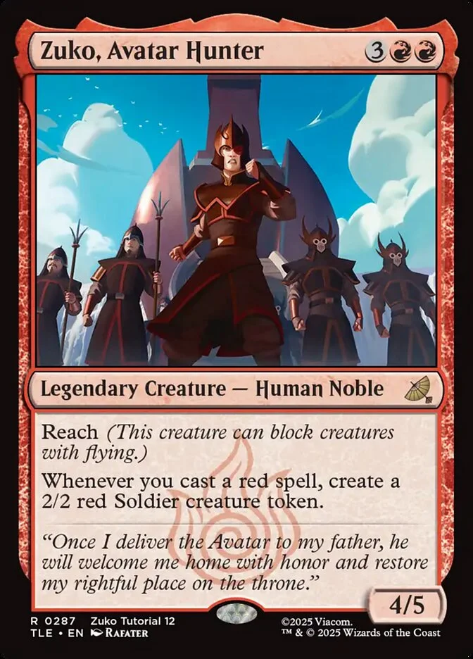 Zuko, Avatar Hunter 「TLE/287」「EN」