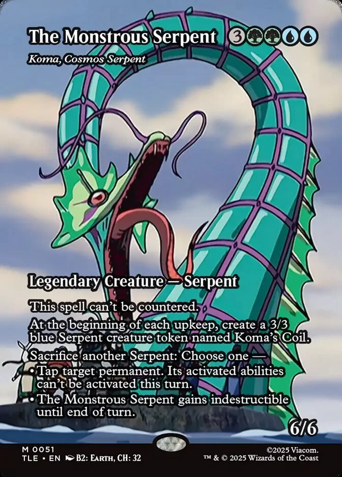 Koma, Cosmos Serpent 「TLE/51」「EN」