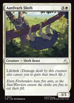 Aardvark Sloth #212 · Magic: The Gathering