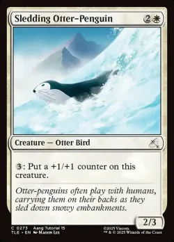 Sledding Otter-Penguin 「TLE/273」「EN」