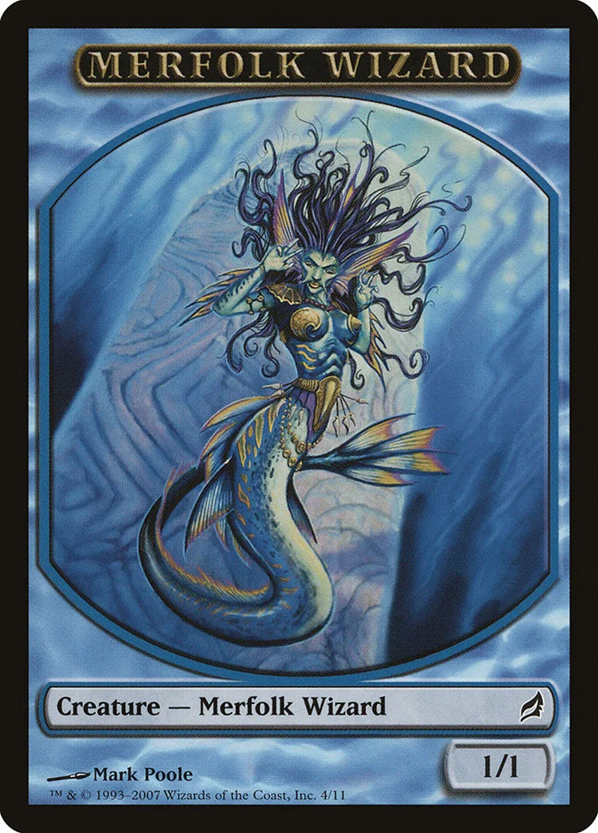 Merfolk Wizard 「TLRW/4」「EN」