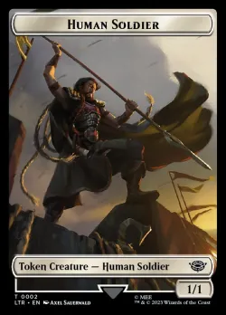 Human Soldier #2 · Magic: The Gathering
