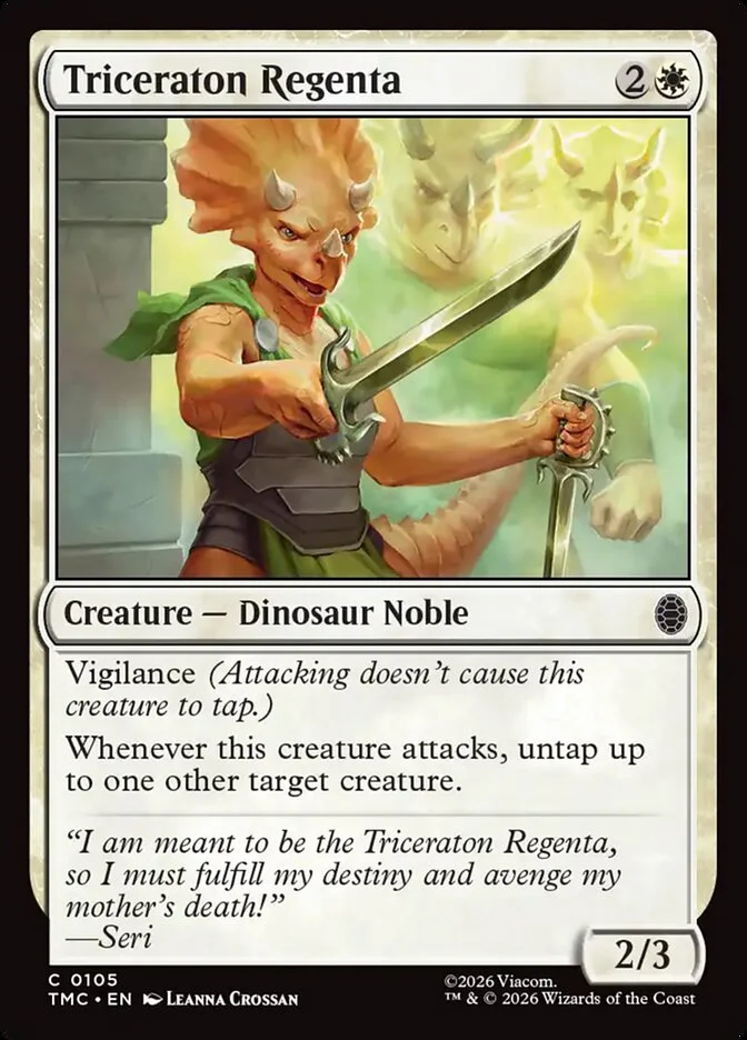 Triceraton Regenta 「TMC/105」「EN」