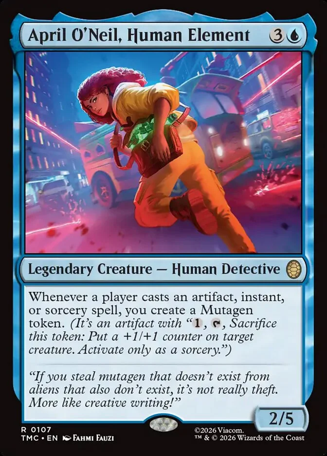 April O'Neil, Human Element 「TMC/107」「EN」