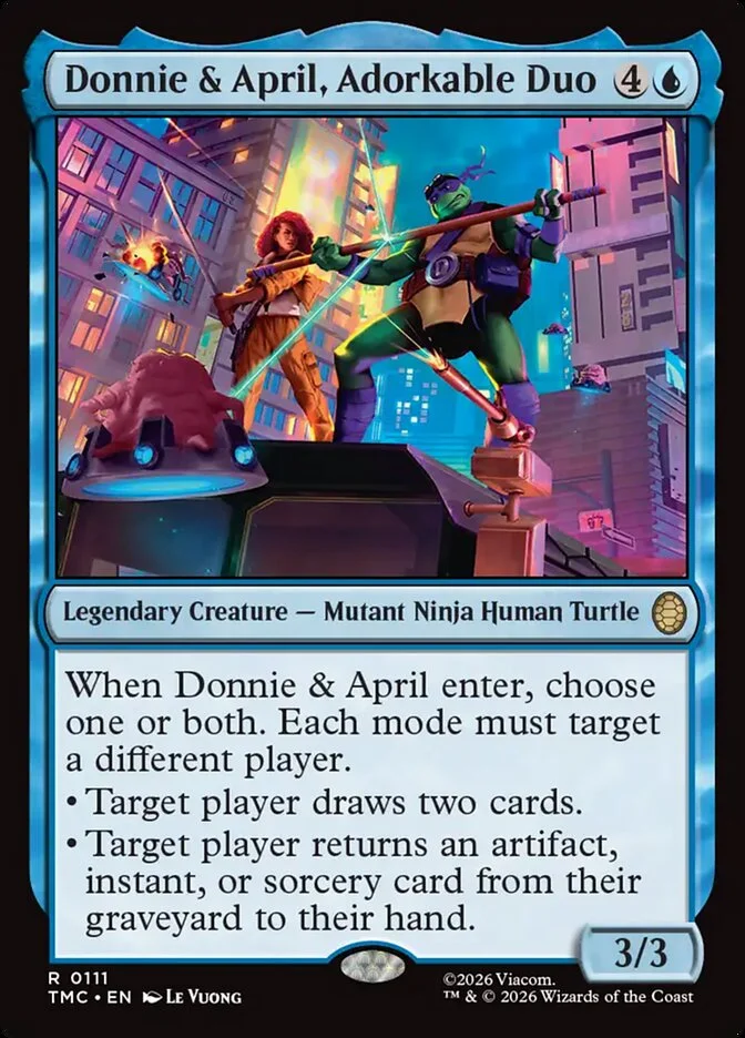 Donnie & April, Adorkable Duo 「TMC/111」「EN」