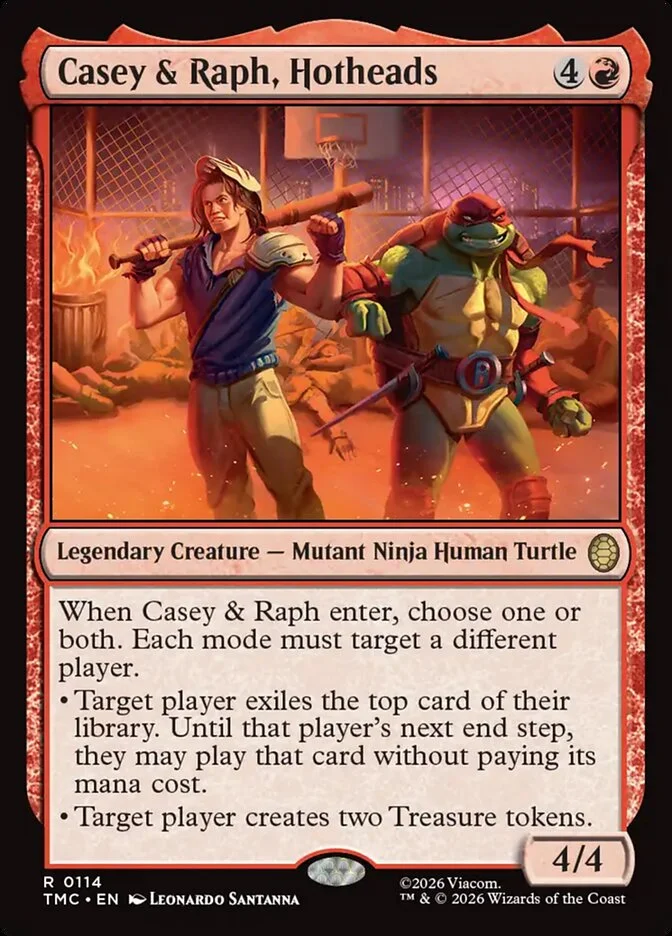 Casey & Raph, Hotheads 「TMC/114」「EN」