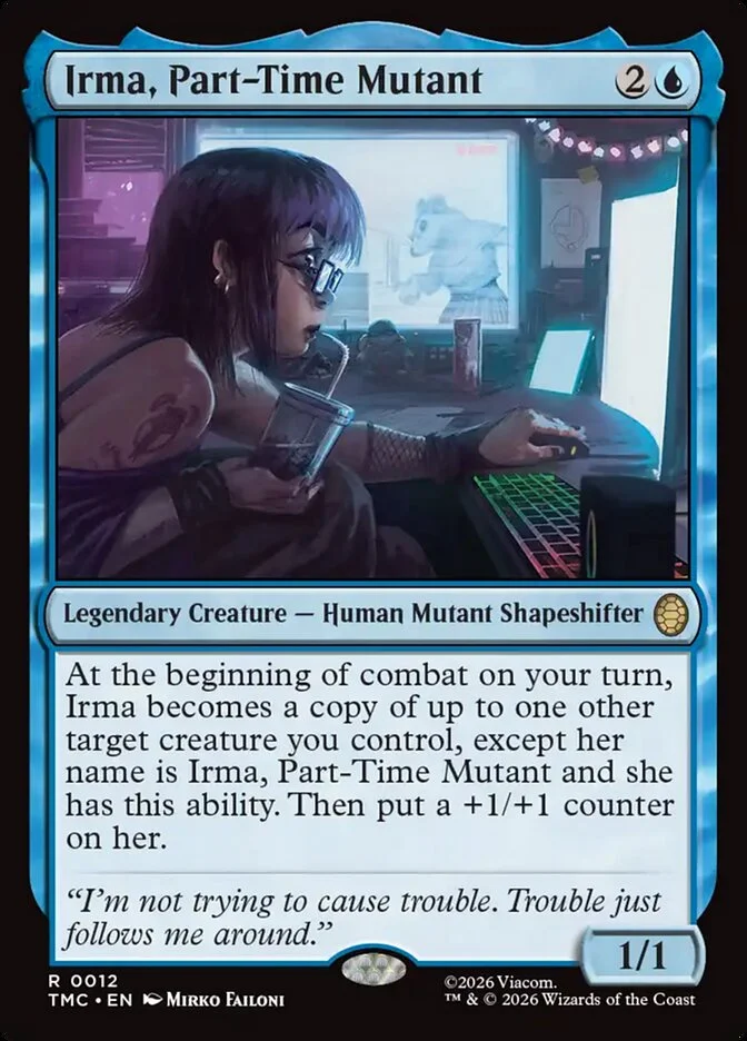Irma, Part-Time Mutant 「TMC/12」「EN」