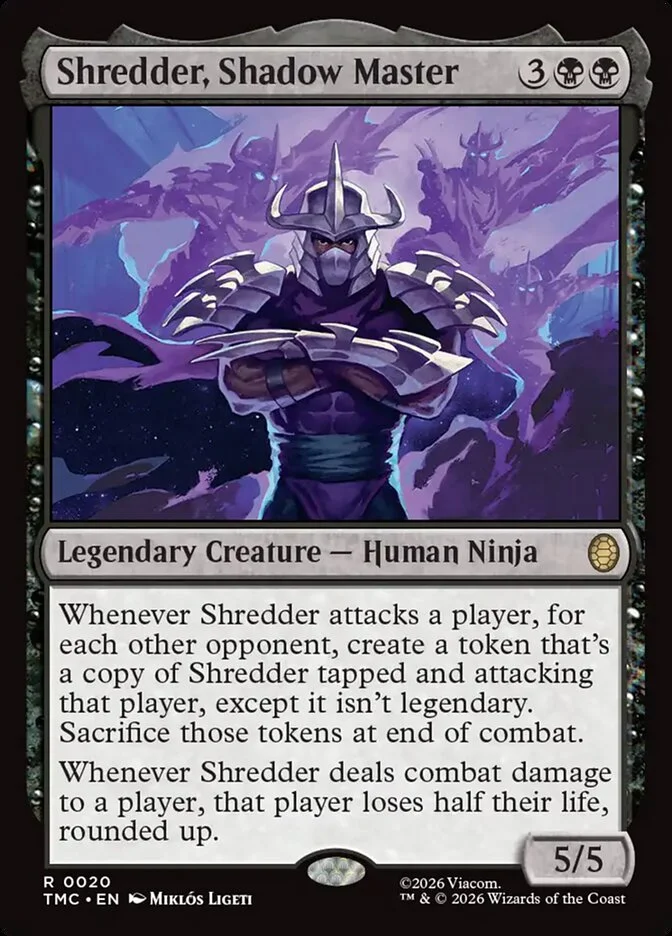 Shredder, Shadow Master 「TMC/20」「EN」