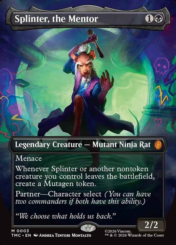 Splinter, the Mentor 「TMC/3」「EN」