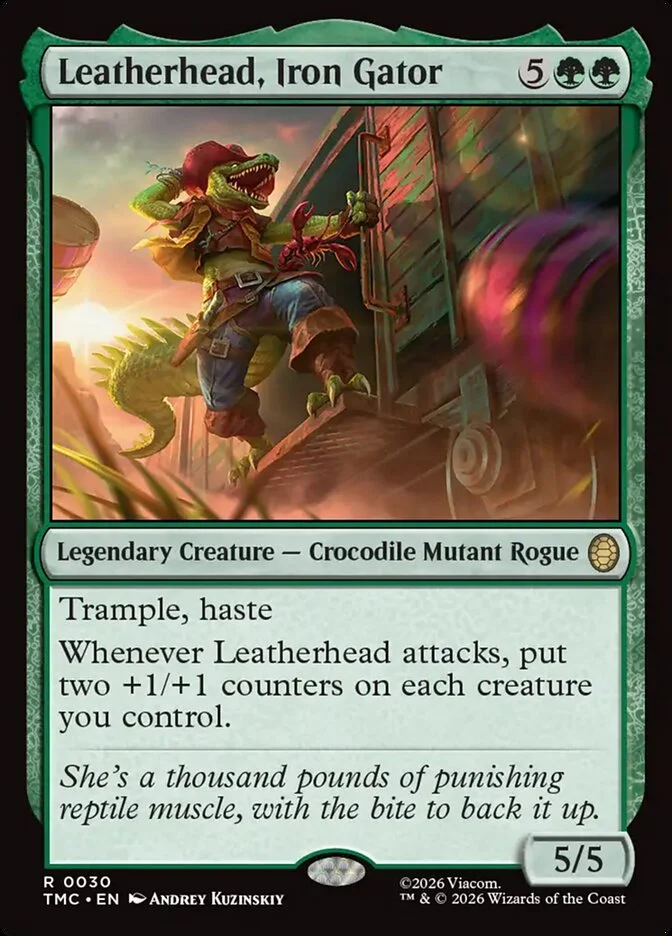 Leatherhead, Iron Gator 「TMC/30」「EN」