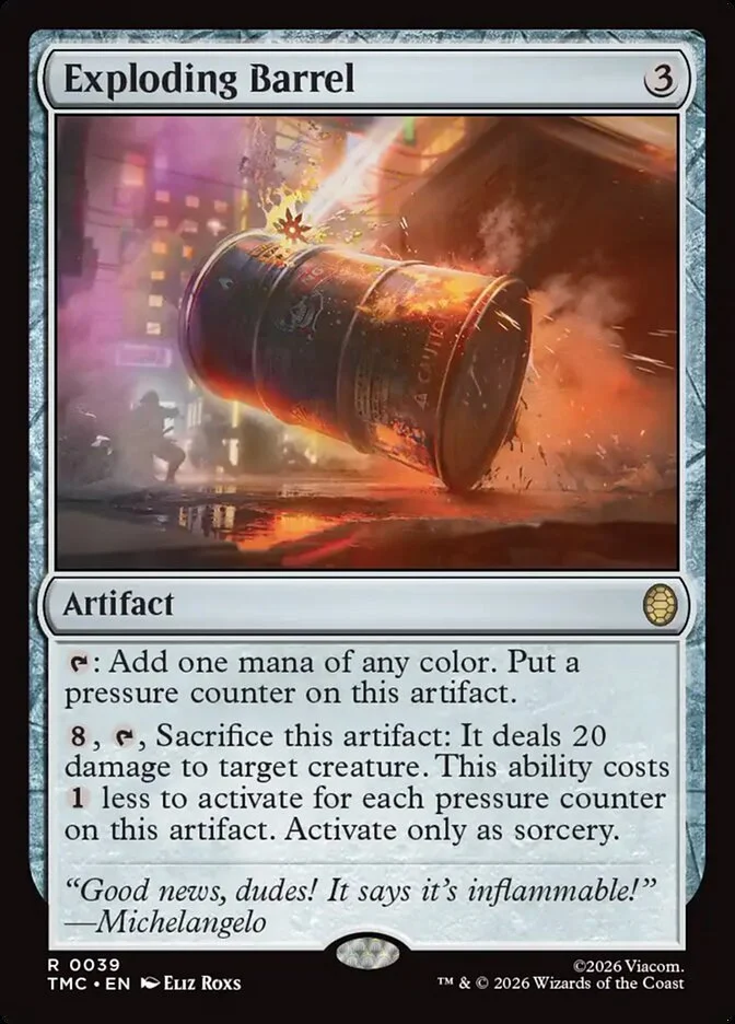 Exploding Barrel 「TMC/39」「EN」