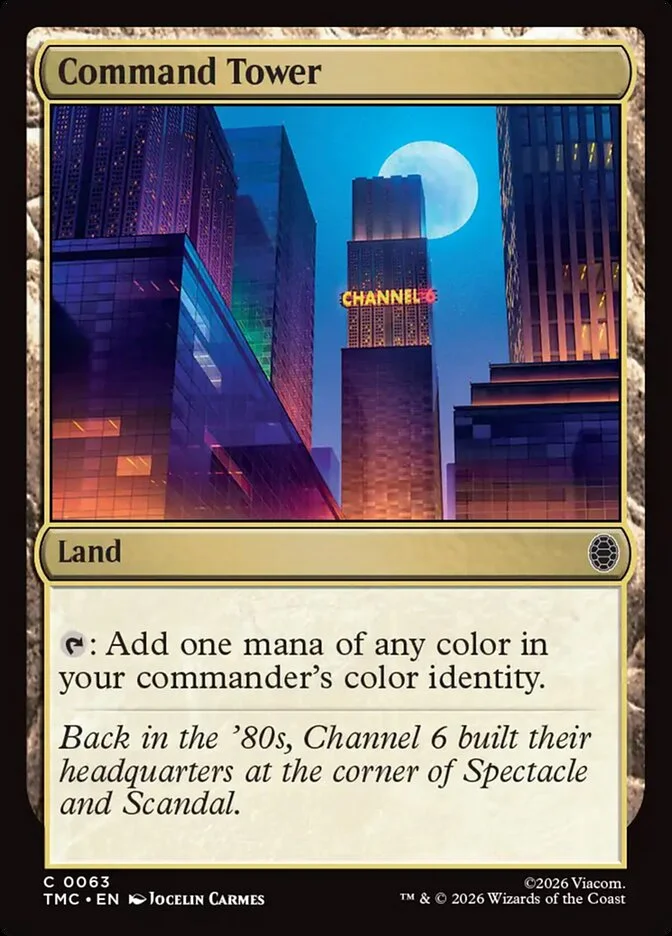 Command Tower 「TMC/63」「EN」