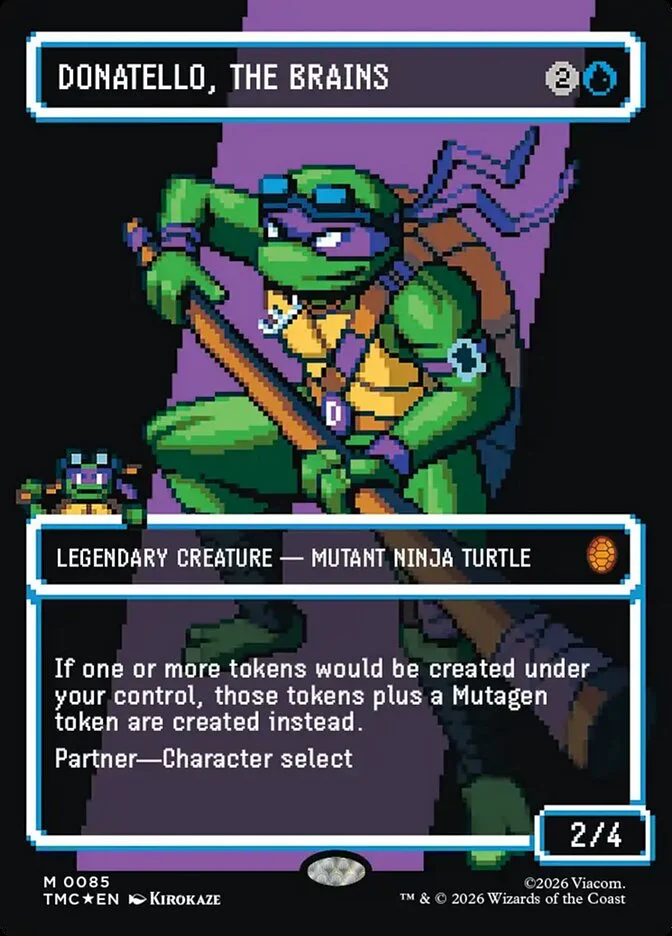 Donatello, the Brains 「TMC/85」「EN」