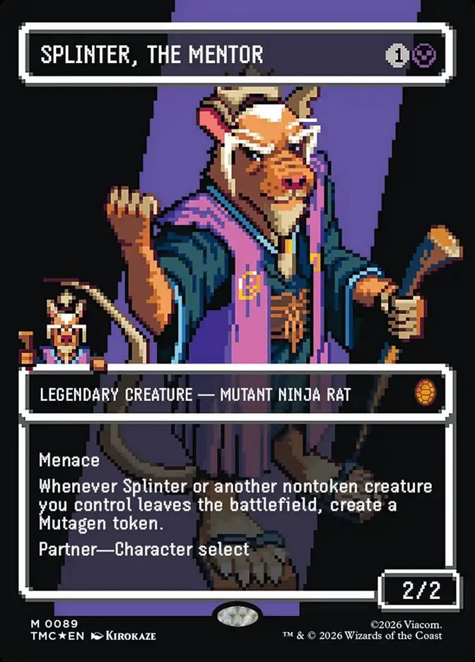 Splinter, the Mentor 「TMC/89」「EN」