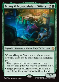 Mikey & Mona, Mutant Sitters 「TMC/125」「EN」