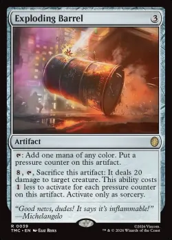 Exploding Barrel #39 · Magic: The Gathering
