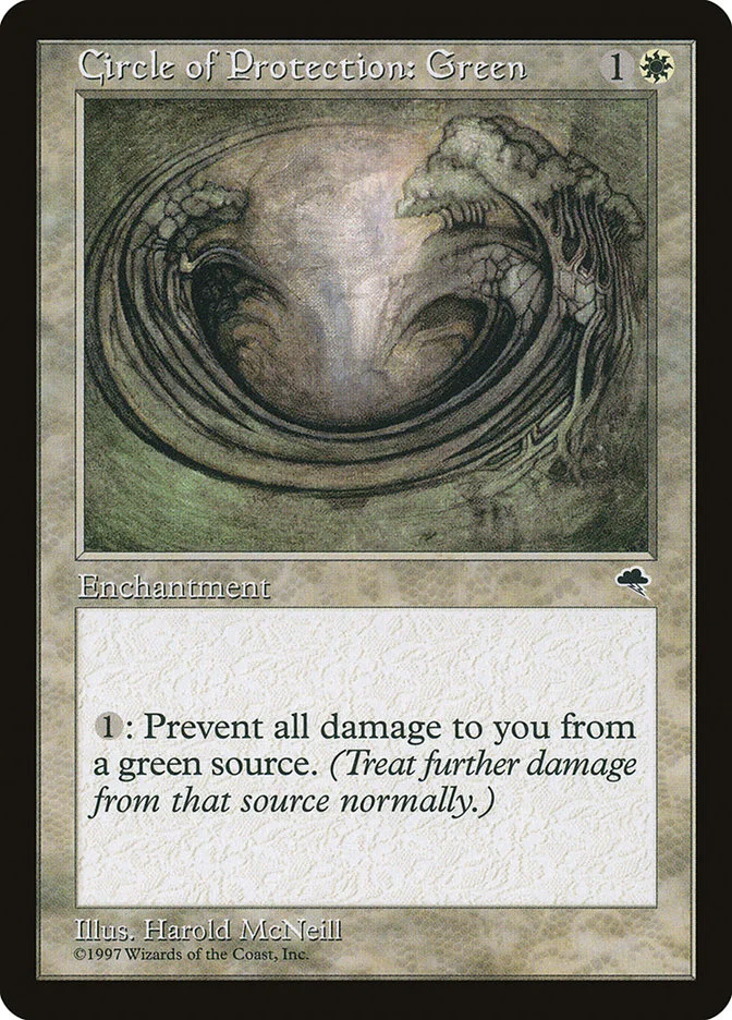 Circle of Protection: Green 「TMP/10」「EN」