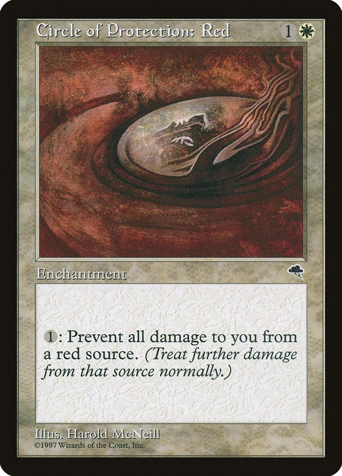 Circle of Protection: Red 「TMP/11」「EN」