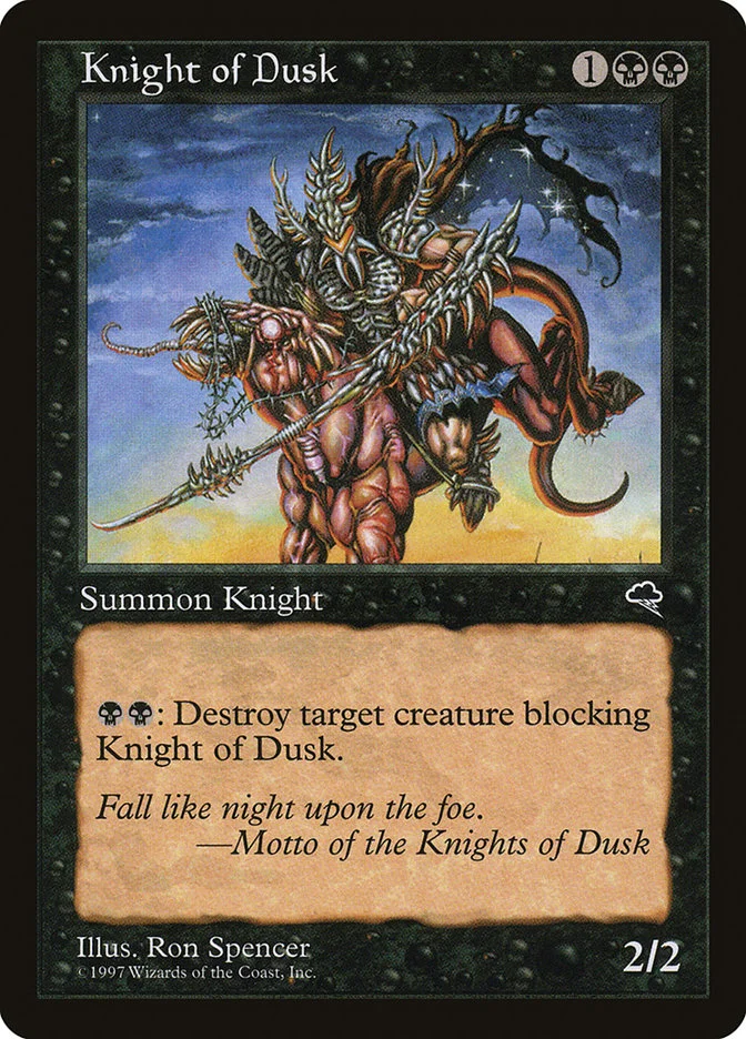 Knight of Dusk 「TMP/140」「EN」