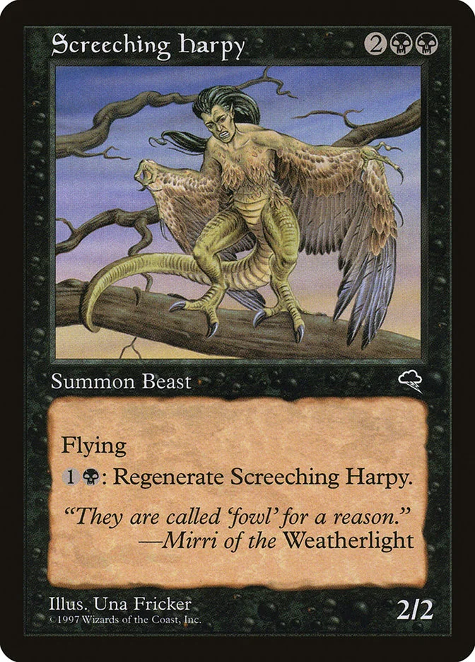 Screeching Harpy 「TMP/155」「EN」