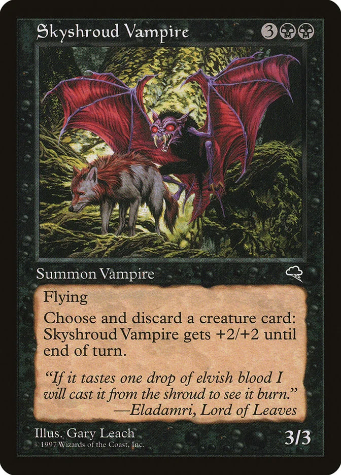 Skyshroud Vampire 「TMP/157」「EN」